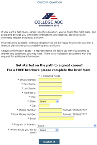 Custom Question